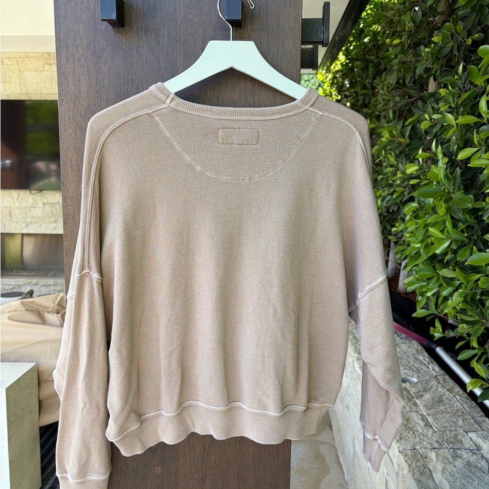 THE GREAT. Warm Brown Sweatshirt - Picture 3 of 4